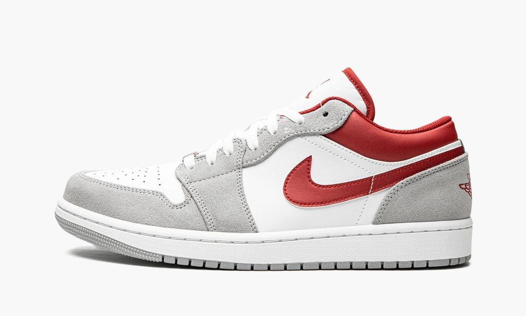Air Jordan 1 LOW SE "White / Grey / Red" Sneakers