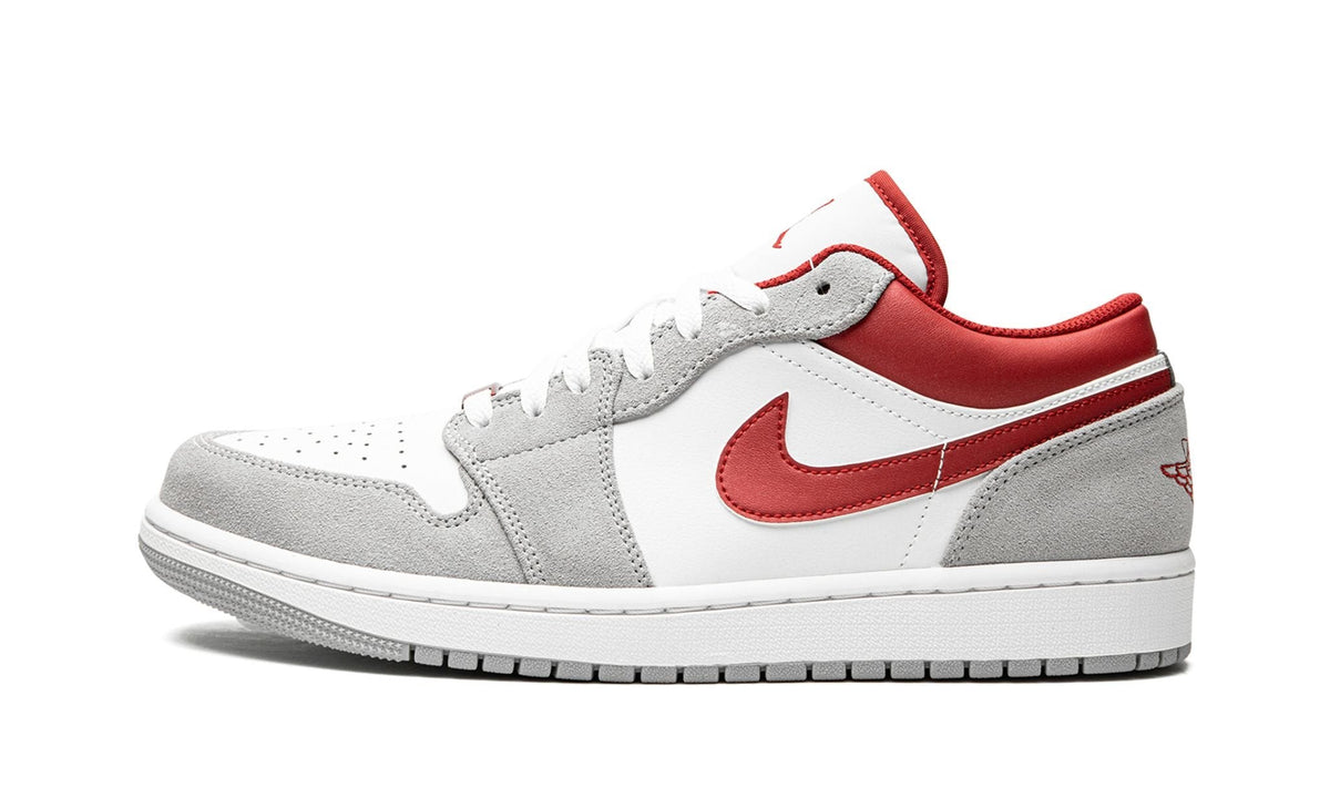 Air Jordan 1 LOW SE White / Grey / Red Sneakers