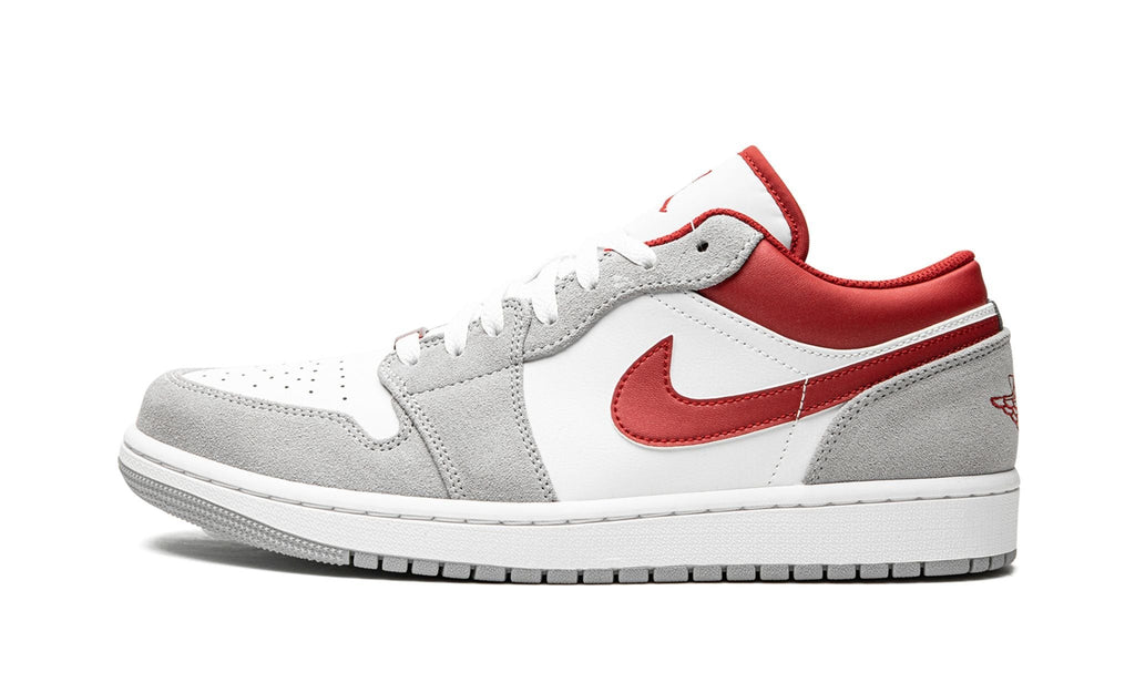 Air Jordan 1 LOW SE White / Grey / Red Sneakers