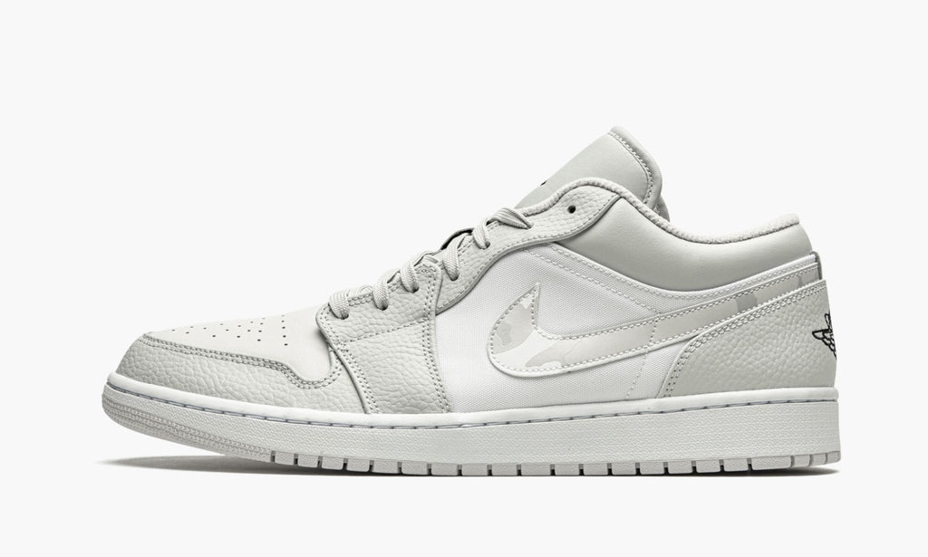Air Jordan 1 Low White Camo Sneakers