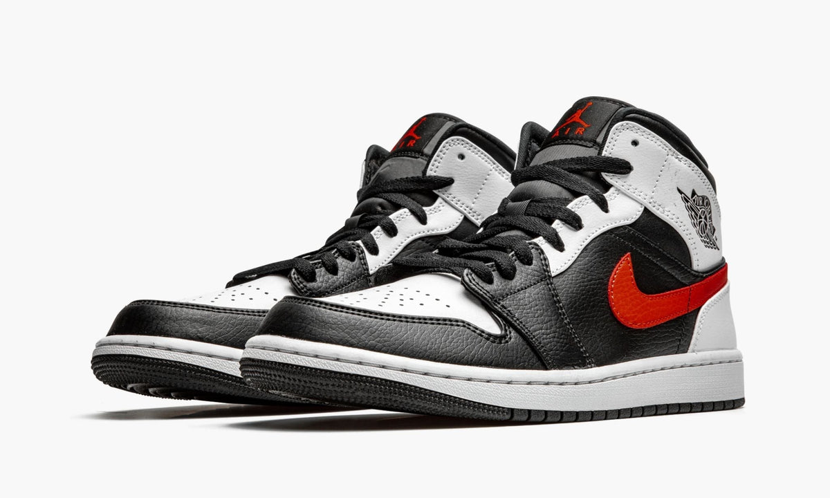 Air Jordan 1 Mid Chile Red Sneakers