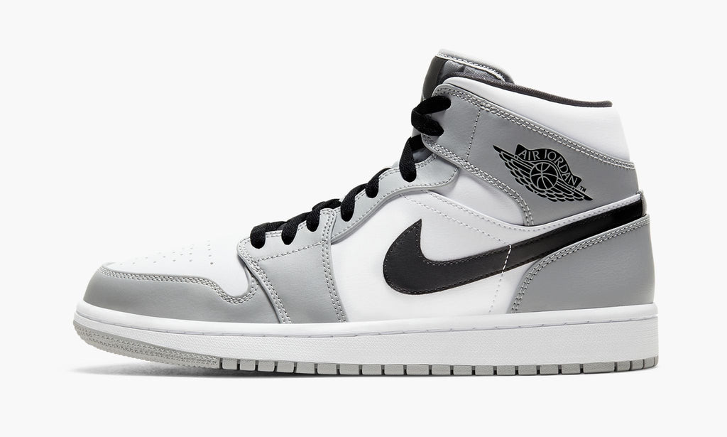 Air Jordan 1 Mid Light Smoke Grey Sneakers