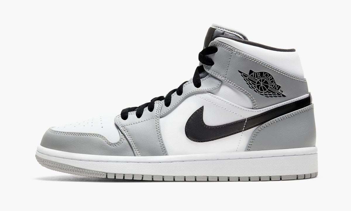 Air Jordan 1 Mid Light Smoke Grey Sneakers