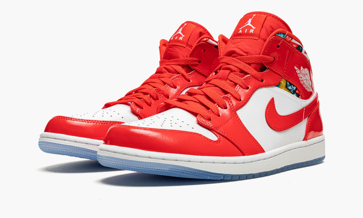 Air Jordan 1 MID SE "Barcelona Sweater" Sneakers