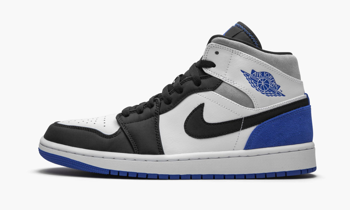 Air Jordan 1 Mid SE "Game Royal Black Toe" Sneakers