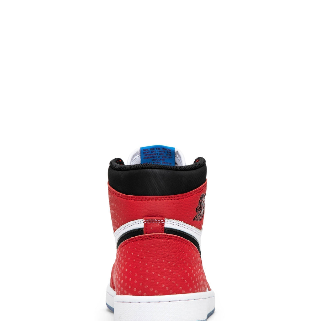Air Jordan 1 Retro High OG 'Spider-Man Origin Story' 555088-602 Sneakers