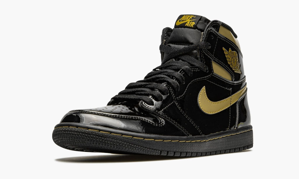 Air Jordan 1 Retro High OG "Black Metallic Gold" Sneakers