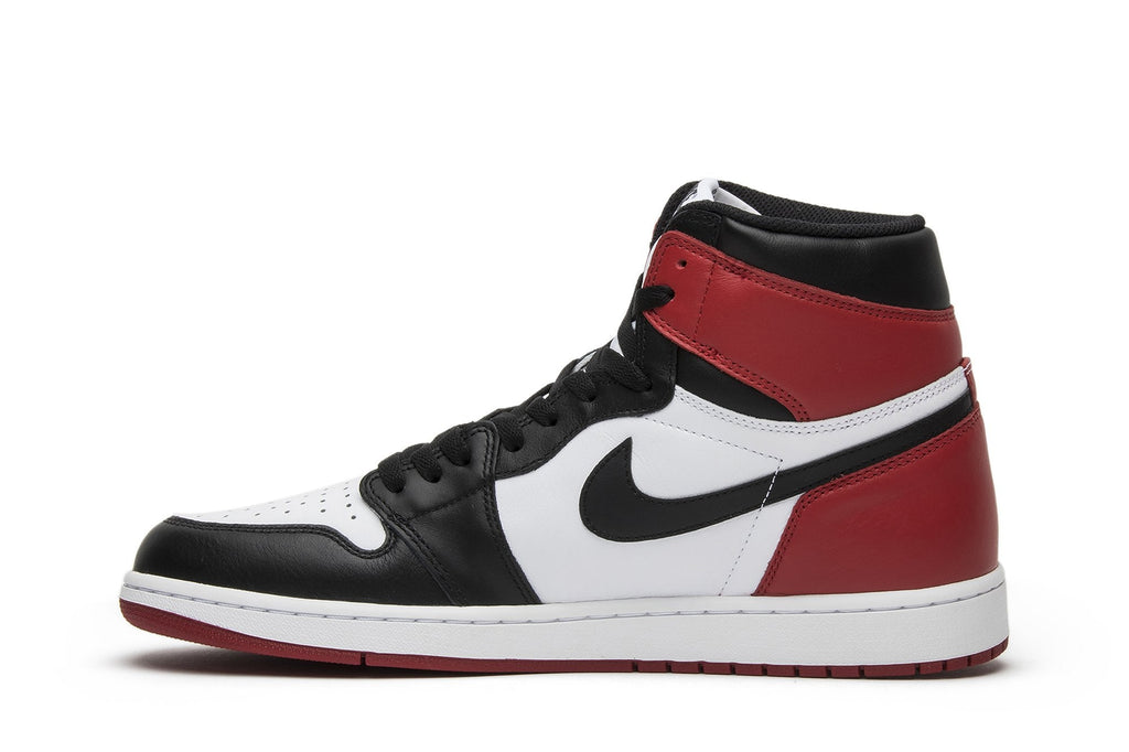 Air Jordan 1 Retro High OG Black Toe Sneakers