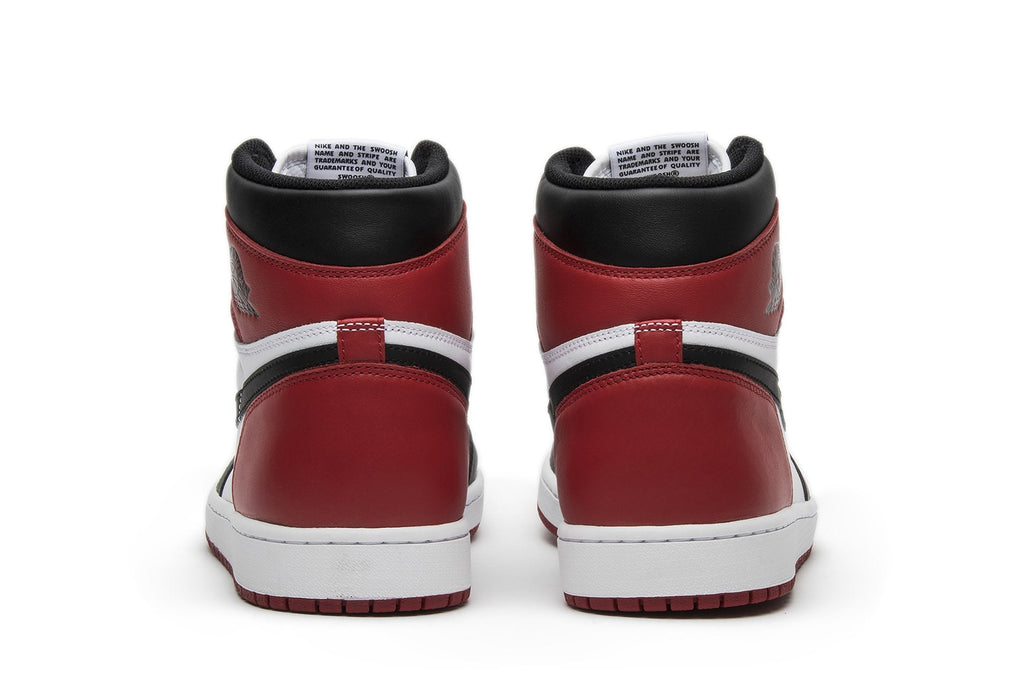 Air Jordan 1 Retro High OG Black Toe Sneakers
