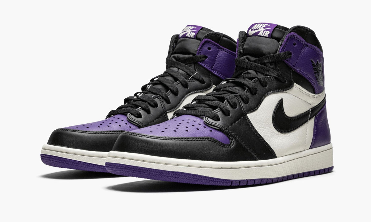 Air Jordan 1 Retro High OG Court Purple Sneakers