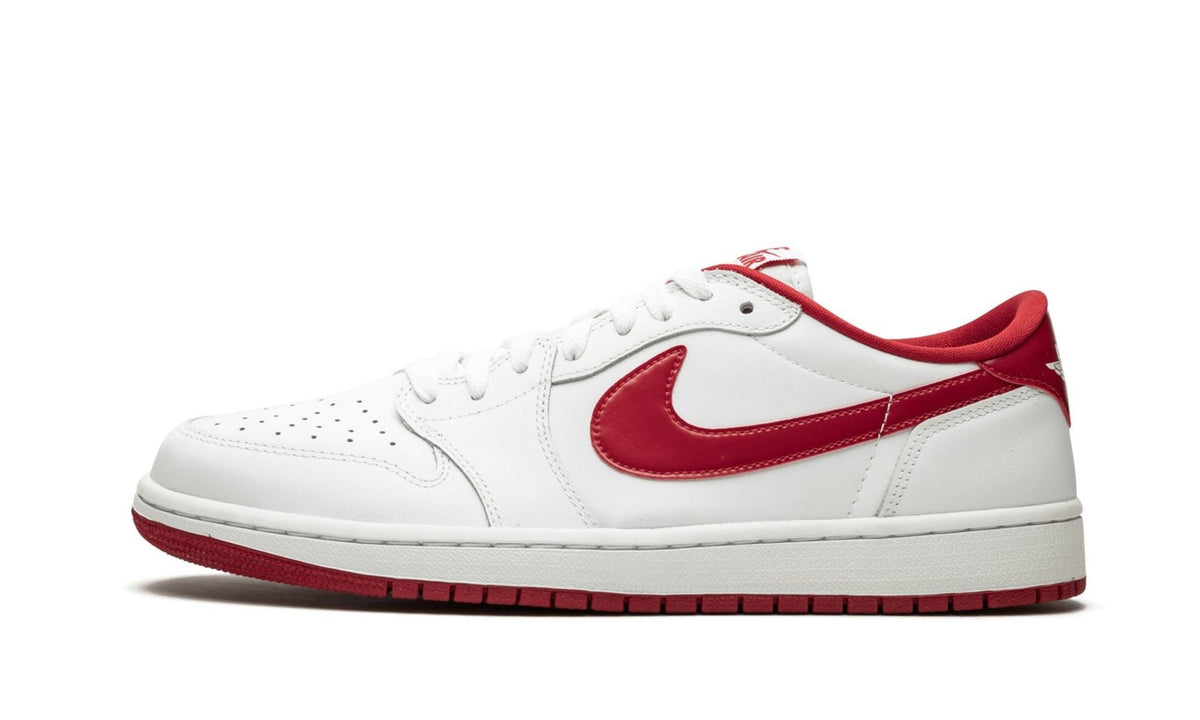Air Jordan 1 Retro Low OG "White / Varsity Red" Sneakers