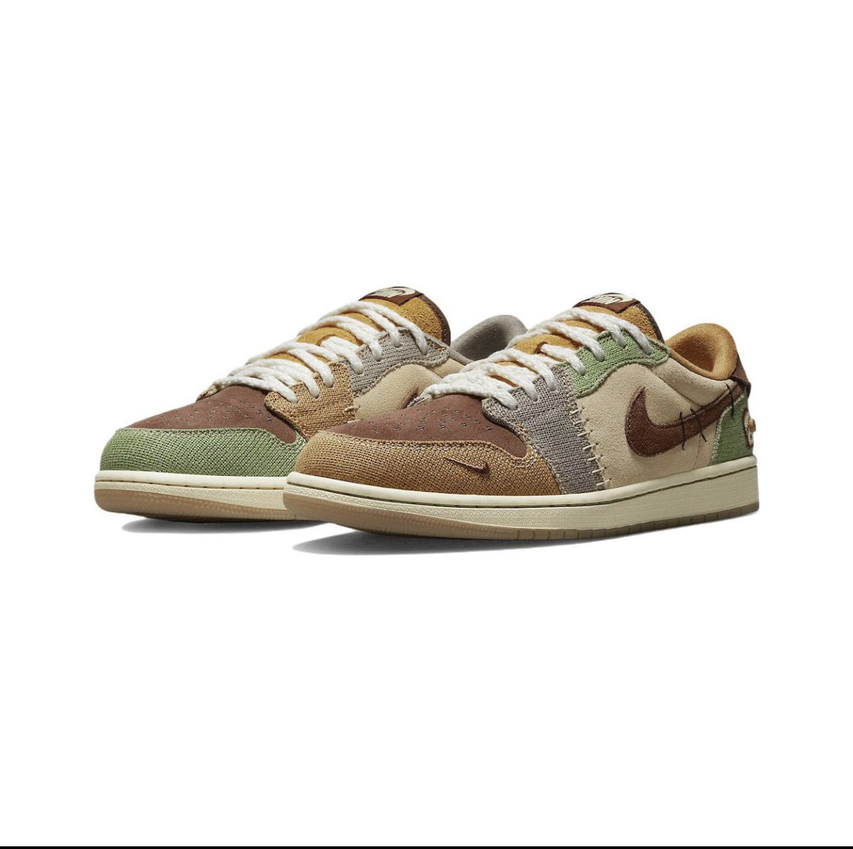 Air Jordan 1 Retro Low OG Zion Wiliamson Vodoo Sneakers