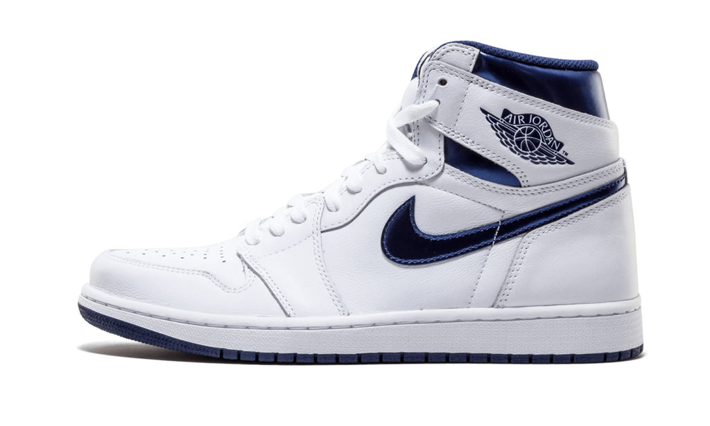 Air Jordan 1 Retro Metallic Navy Sneakers