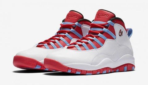 Air Jordan 10 Retro Chicago Flag Sneakers