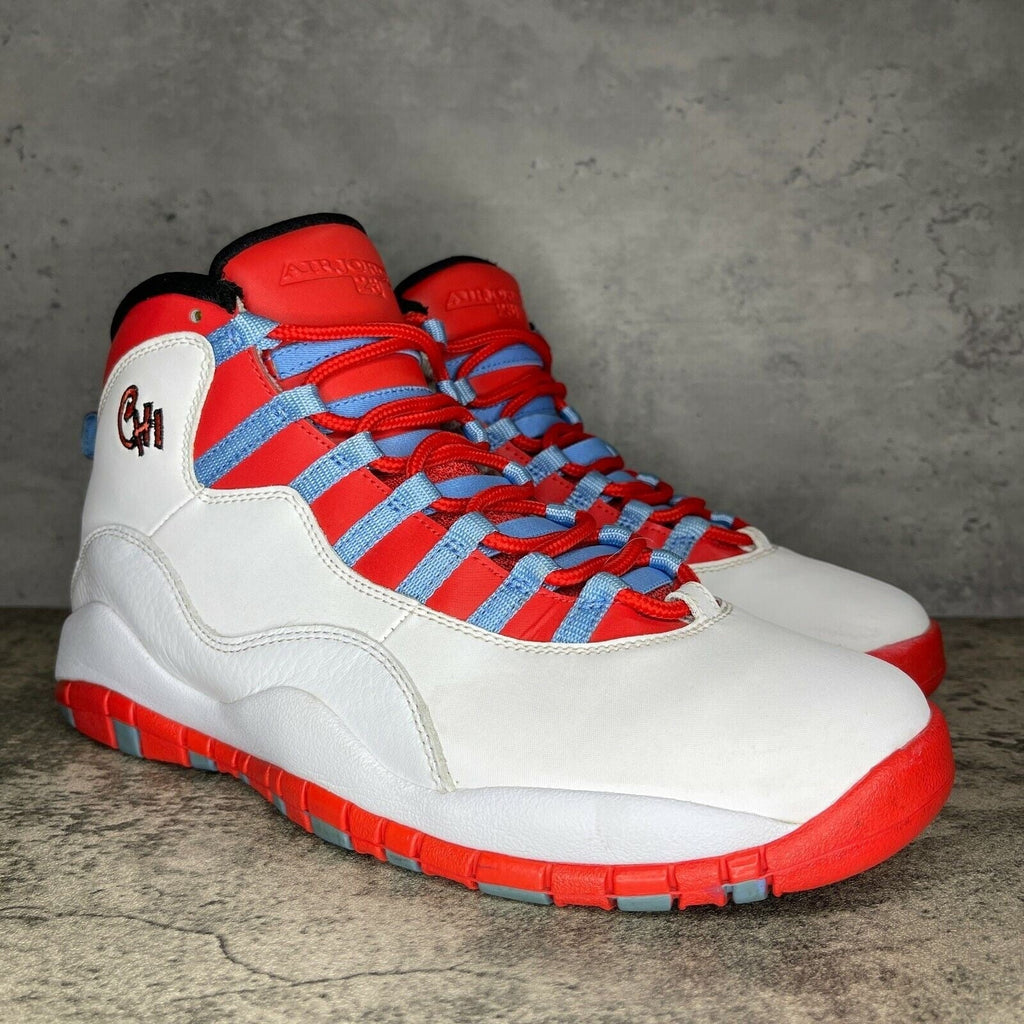 Air Jordan 10 Retro Chicago Flag Sneakers