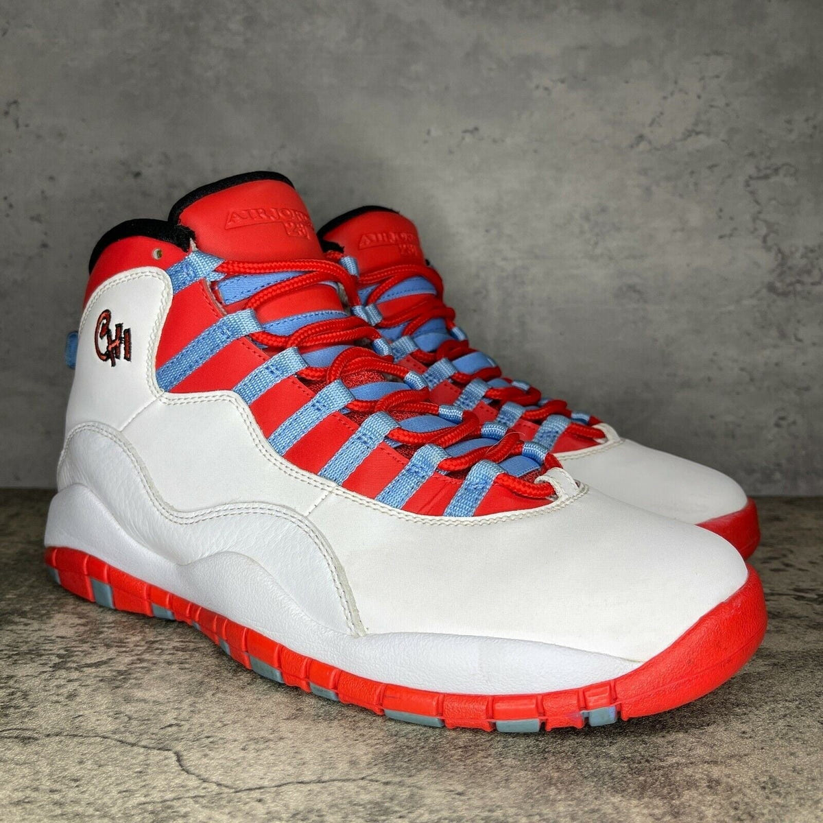 Air Jordan 10 Retro Chicago Flag Sneakers