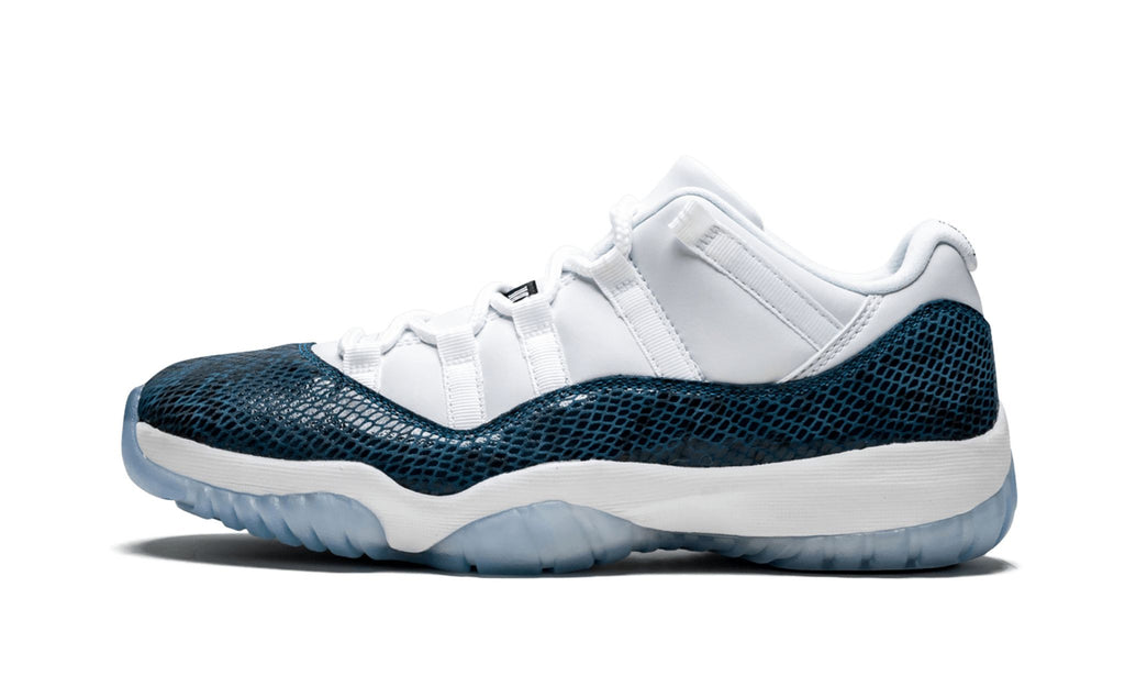 Air Jordan 11 Retro Low LE "Blue Snakeskin" Sneakers