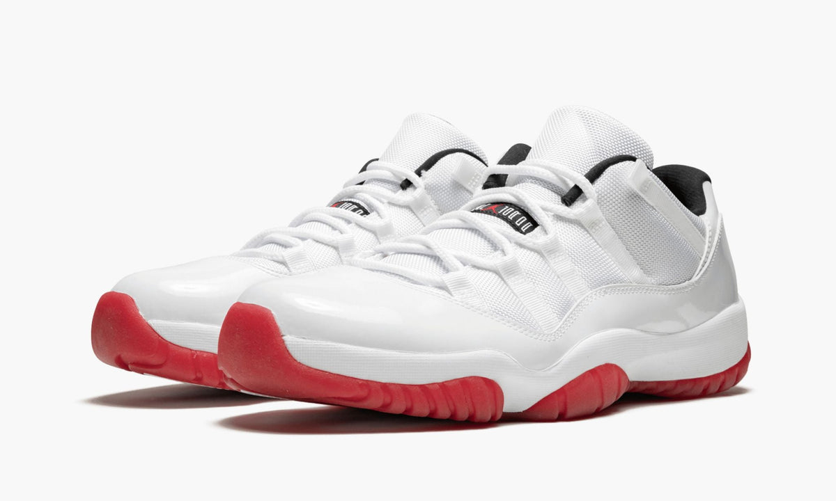 Air Jordan 11 Retro Low White/Varsity Red Sneakers