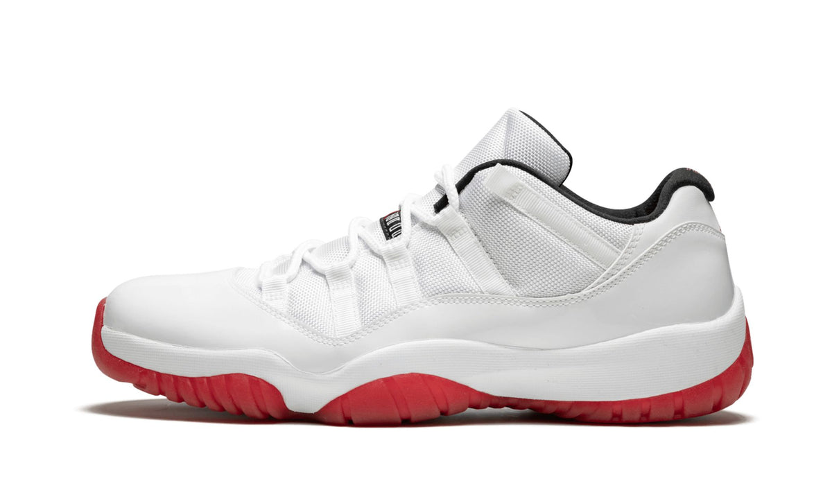 Air Jordan 11 Retro Low White/Varsity Red Sneakers