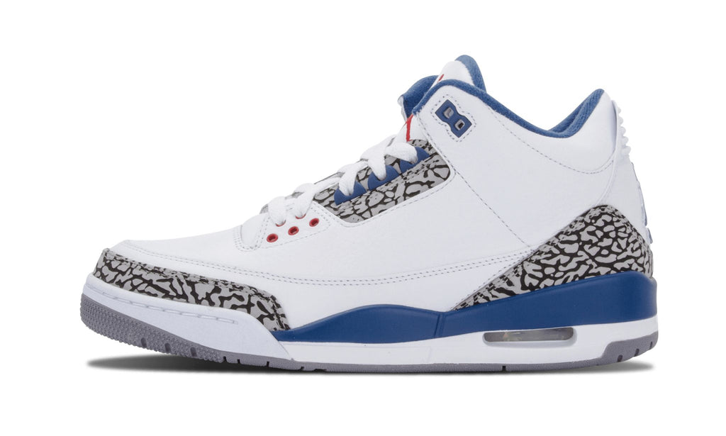 Air Jordan 3 Retro True Blue Sneakers