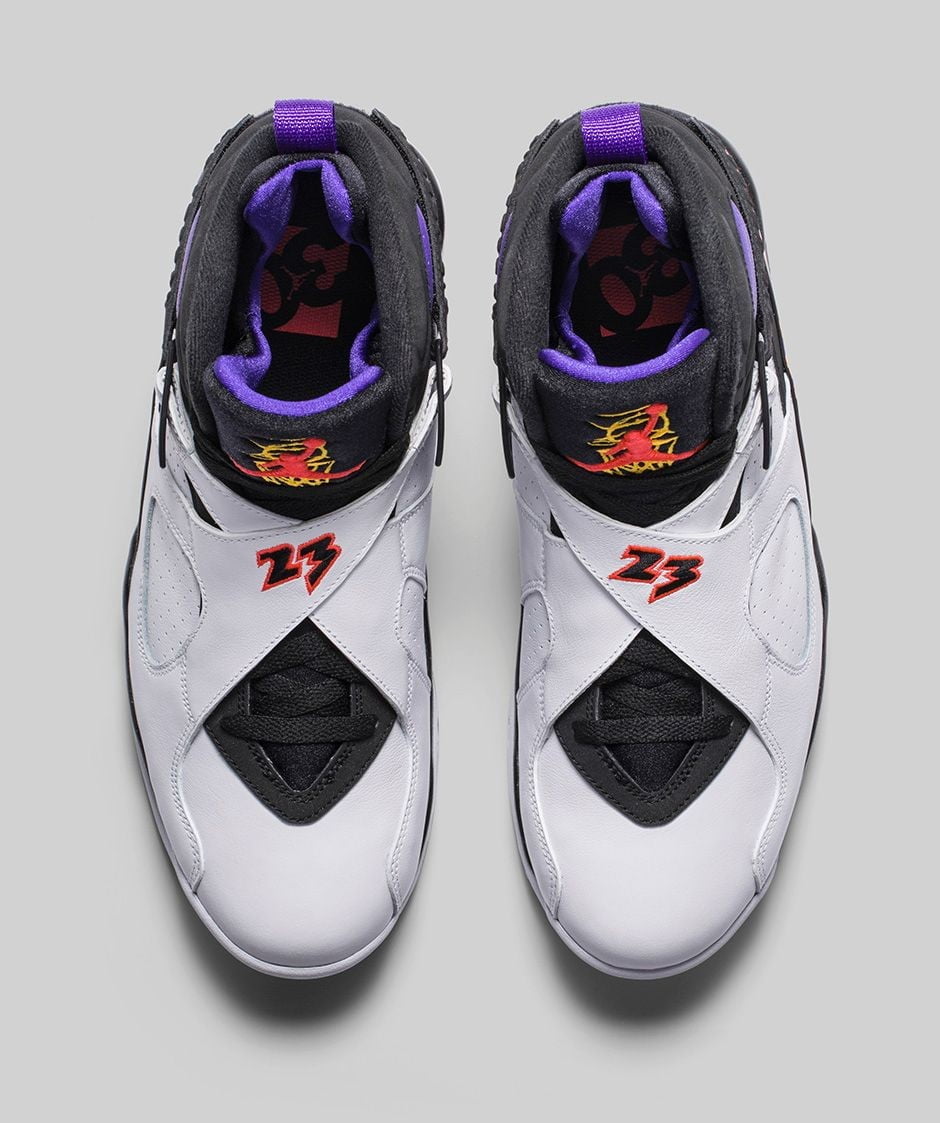 Air Jordan 8 Retro Three Peat Sneakers