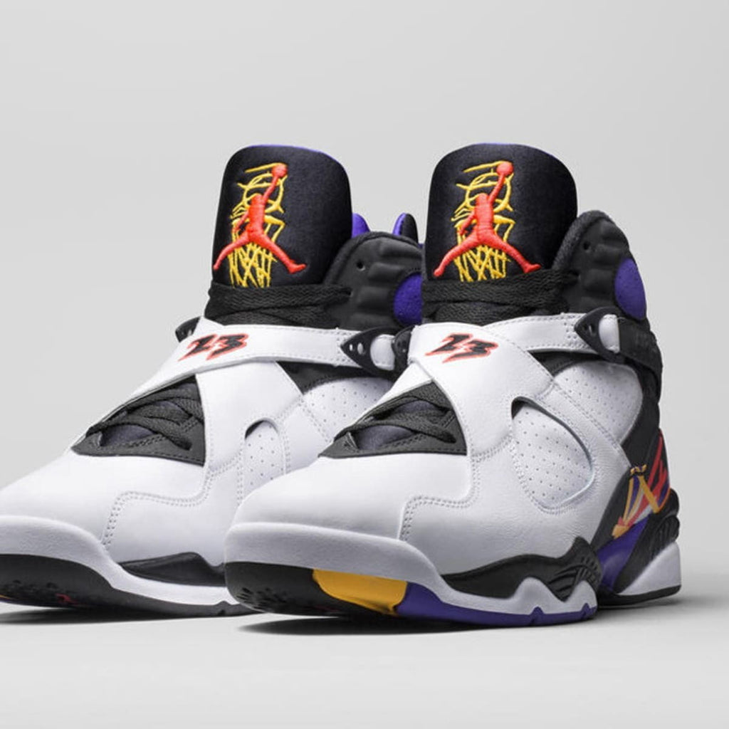 Air Jordan 8 Retro Three Peat Sneakers