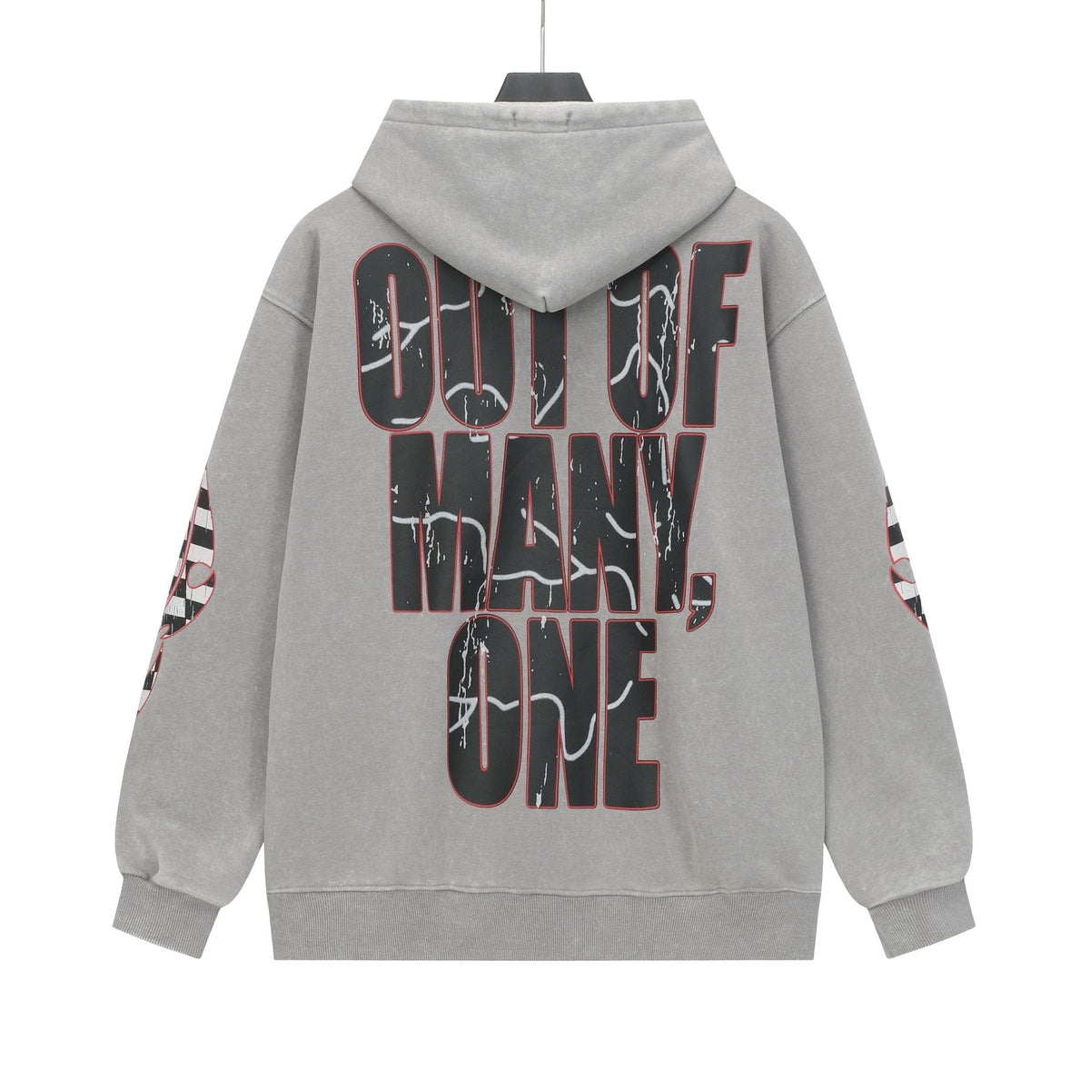 Godspeed Washed Rock Graphic Hoodie — back