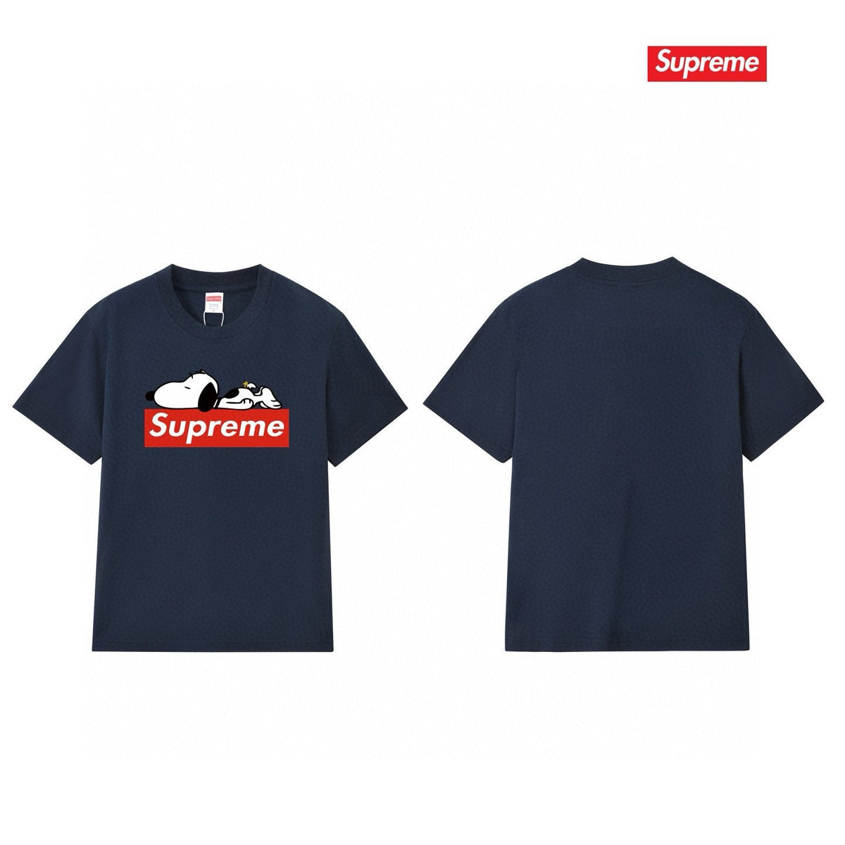 Supreme Snoopy Graphic Short-Sleeve T-Shirt — back