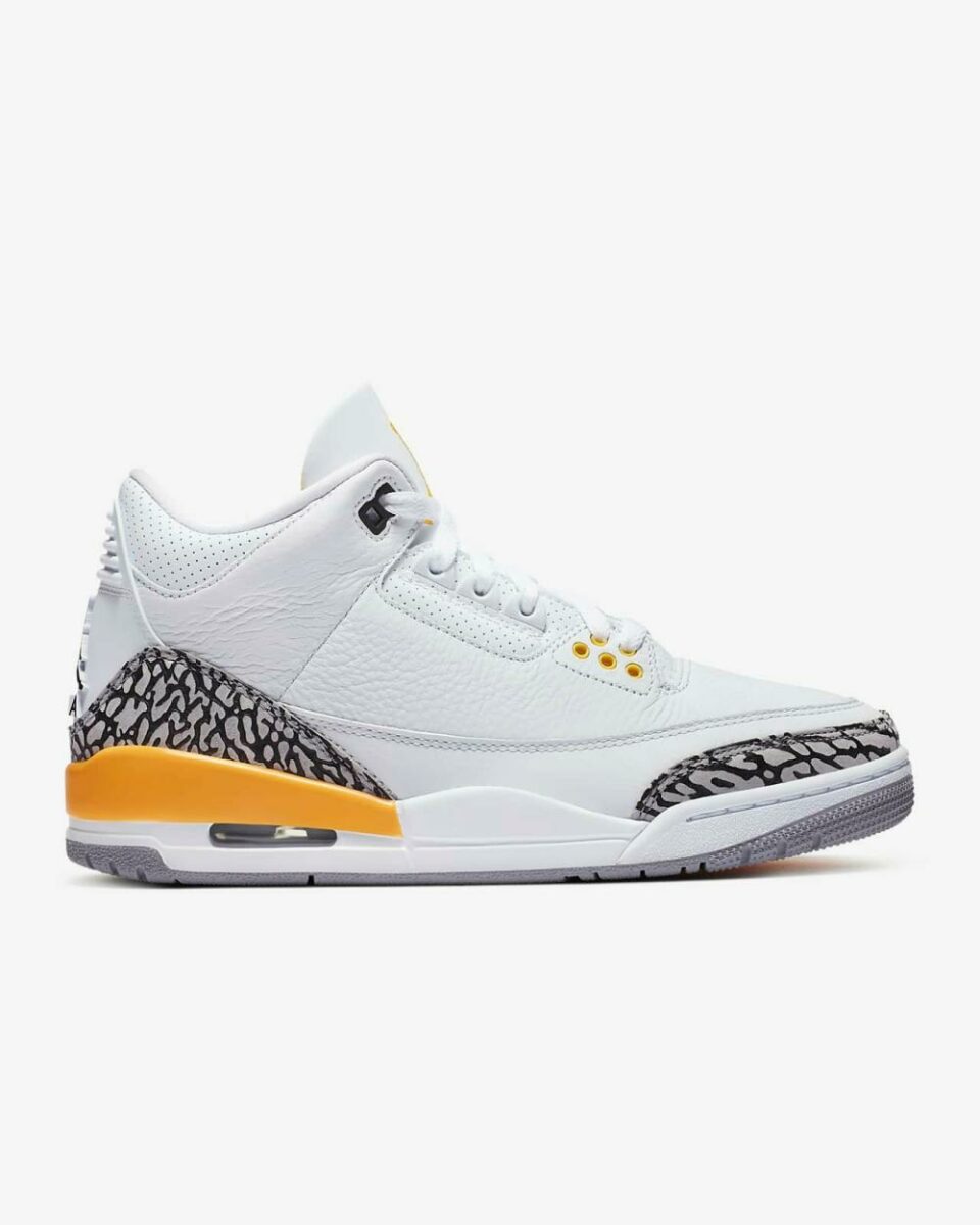 Jordan 3 Lazer Orange Sneakers