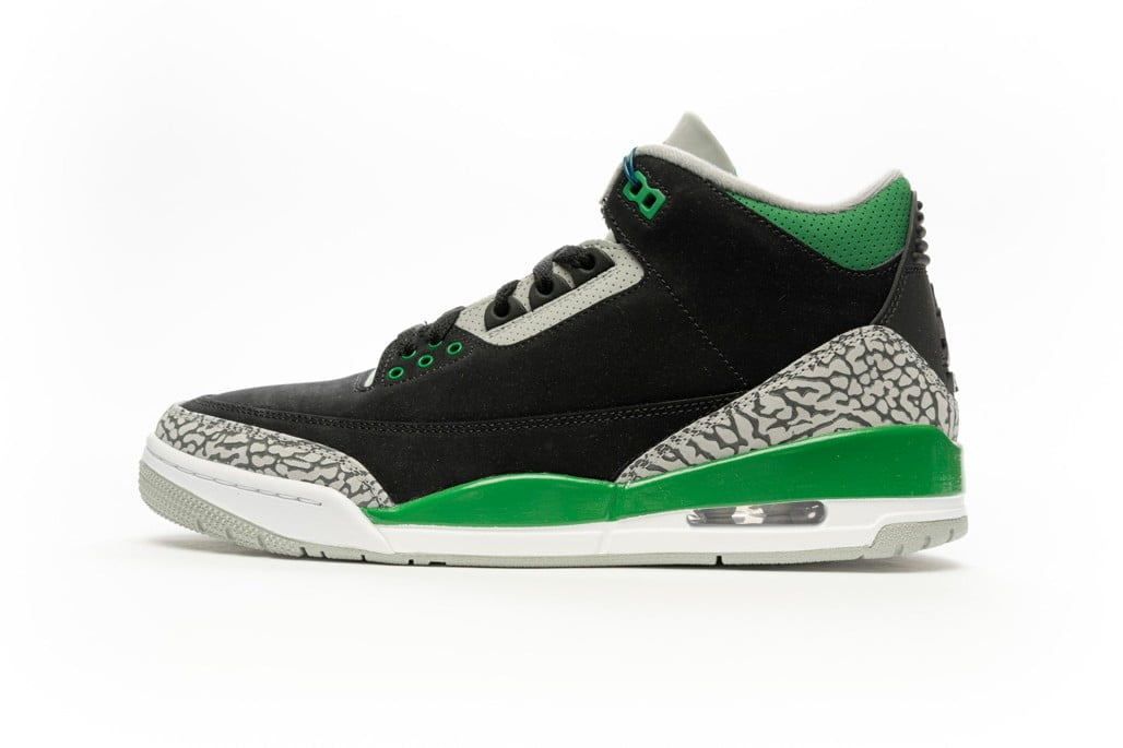 Jordan 3 Retro Pine Green Sneakers