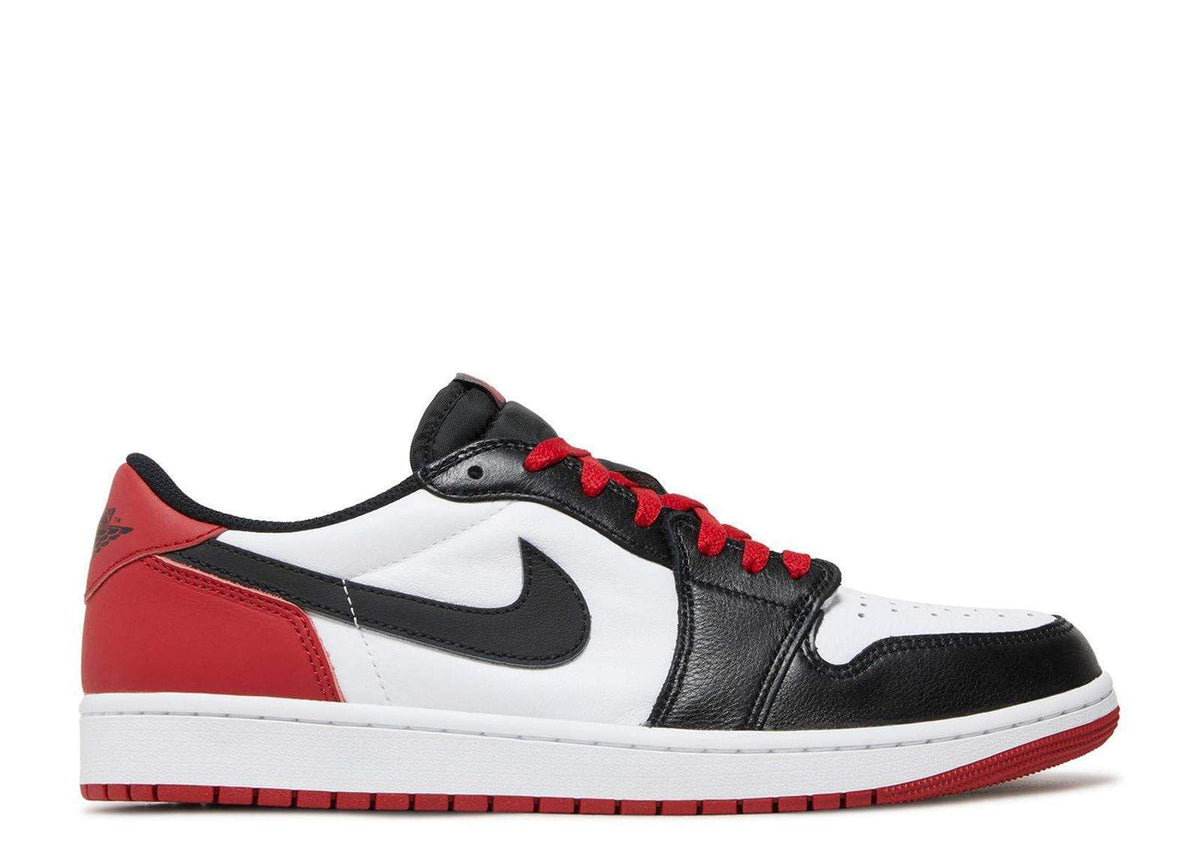 Air Jordan 1 Retro Low OG Black Toe Sneakers
