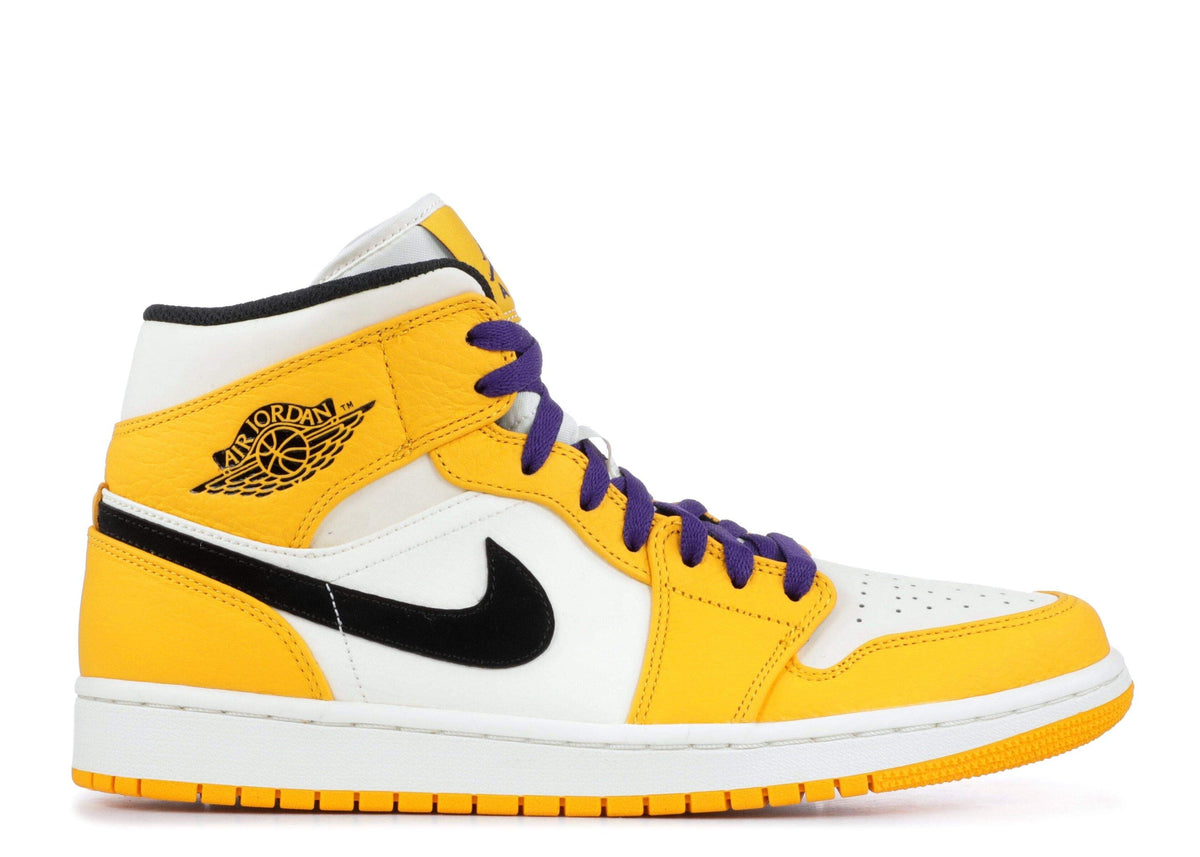 Air Jordan 1 Mid 'Lakers' Sneakers