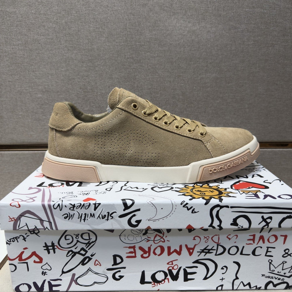 Dolce & Gabbana Panel Low-Top Sneakers — side