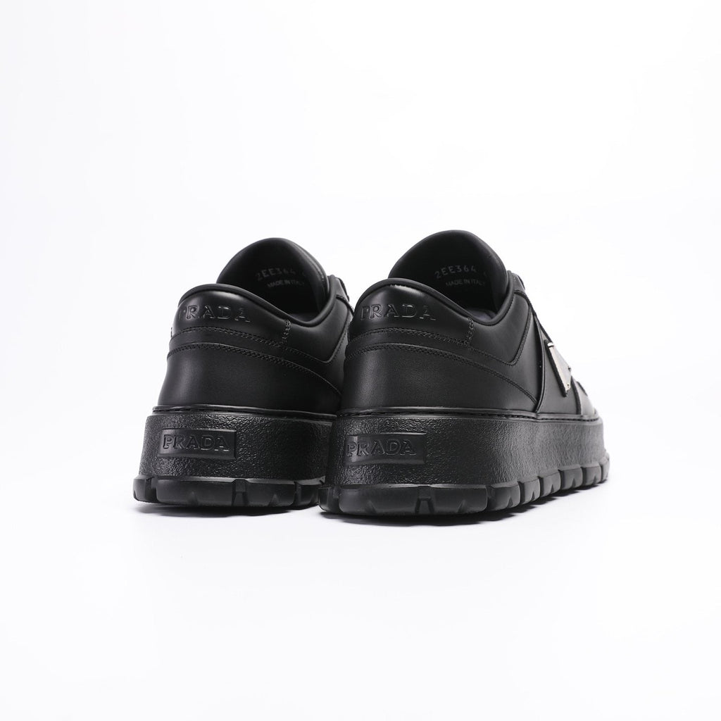 PRADA Triangle Plaque Low-Top Sneakers — back