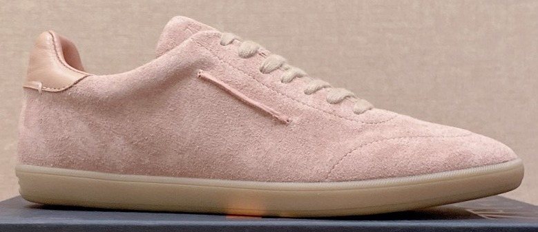 Zegna Suede Low-Top Sneakers — hero