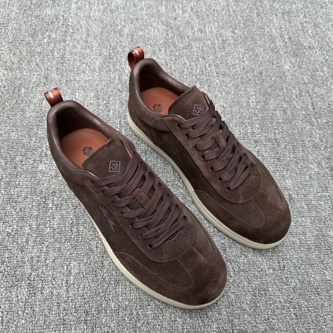 Loro Piana Soho Walk Low-Top Sneakers — front