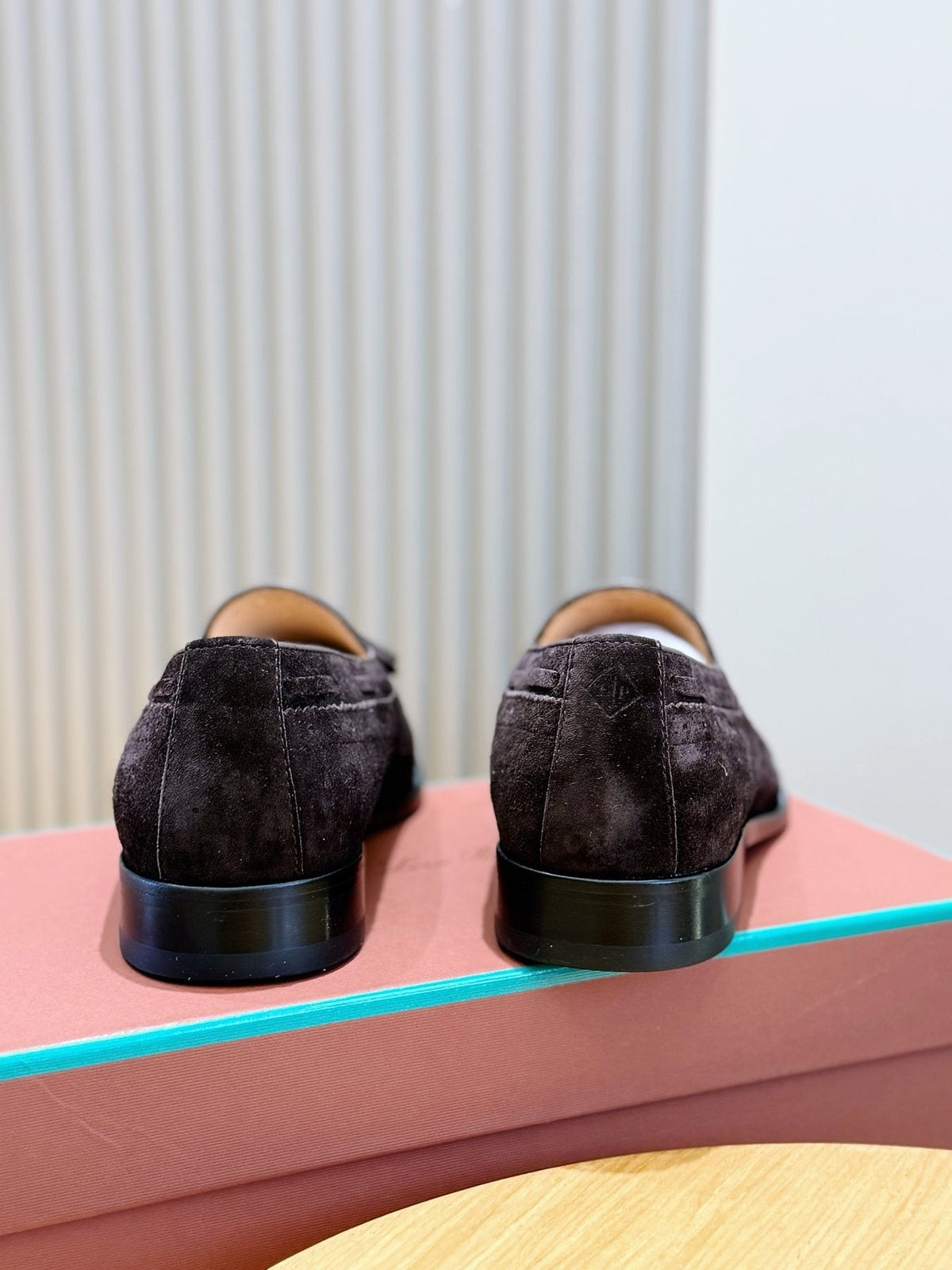 Loro Piana Suede Tassel Loafers — front
