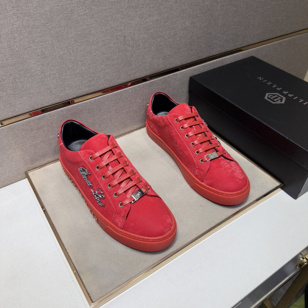 Philipp Plein Script Detail Low-Top Sneakers — hero