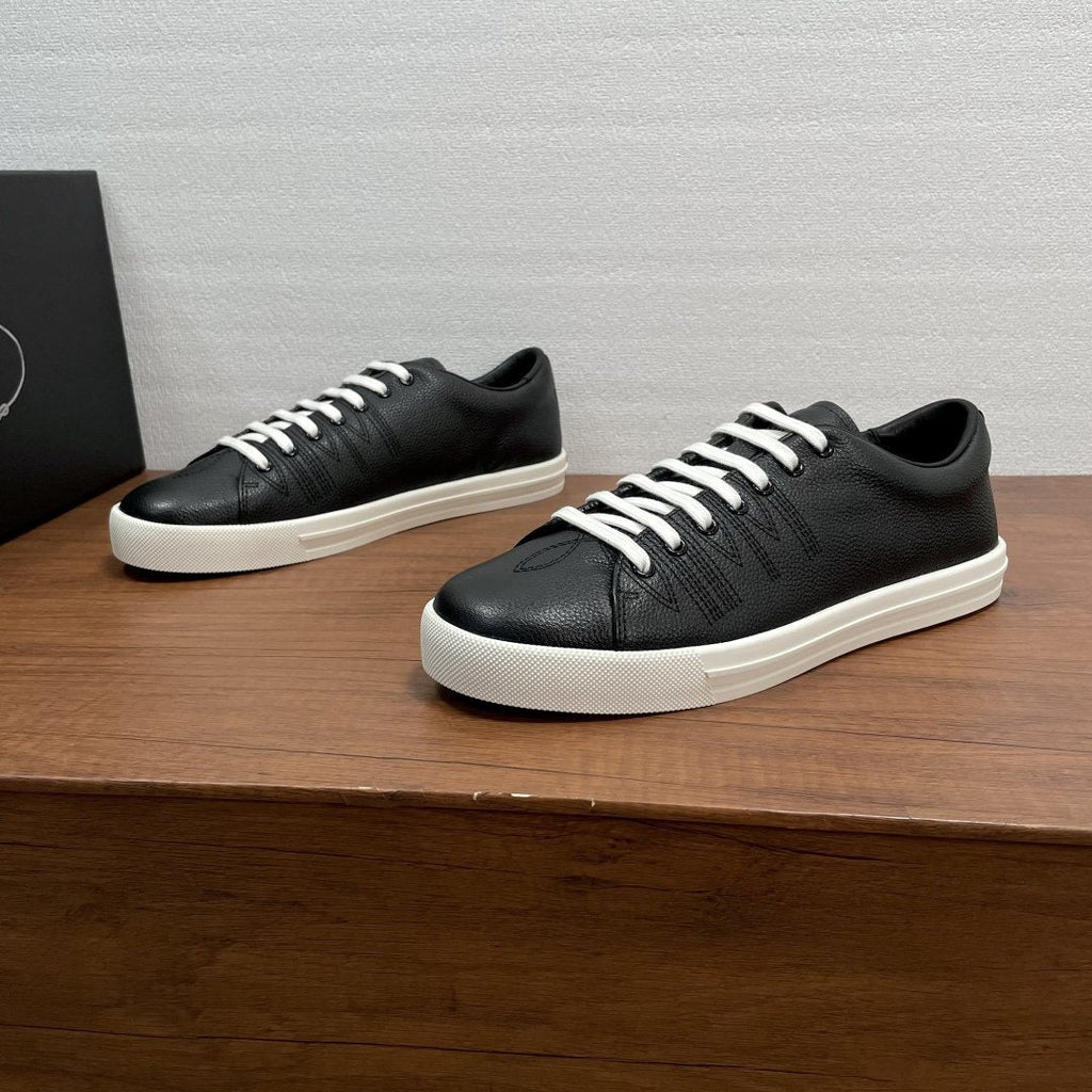 Prada Low-Top Lace-Up Sneakers — hero