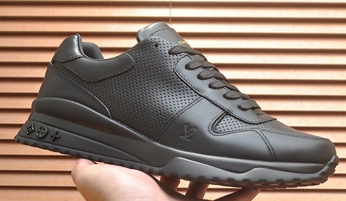 Louis Vuitton Perforated Low-Top Sneakers — front