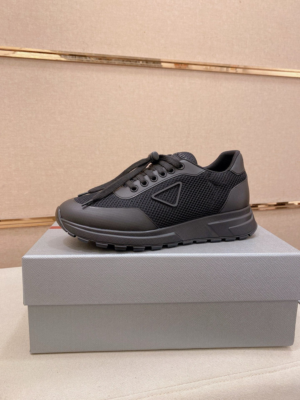 Prada Knit Low-Top Sneakers — hero